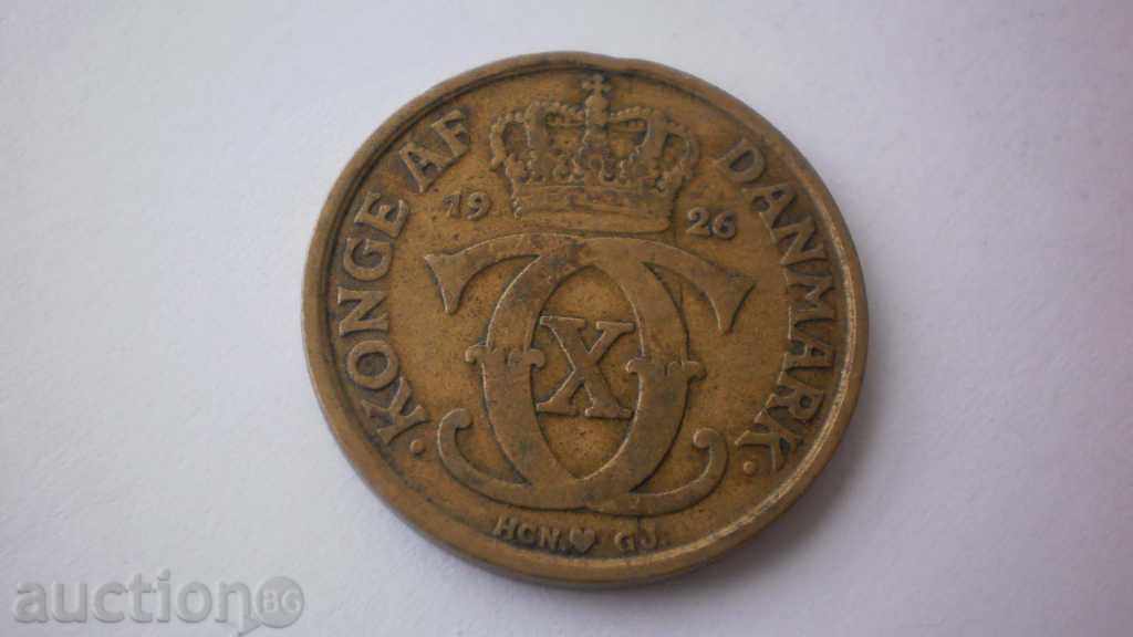 Denmark 1 Crown 1926 Rare Coin