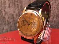 Gold watch chronograph CHRONOGRAPHE SUISSE