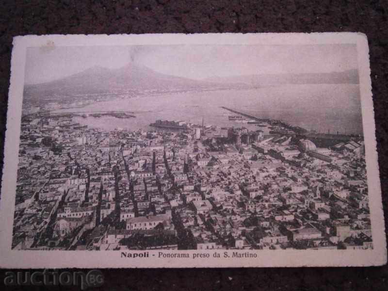 Vechea carte poștală - NAPOLI ITALIA - PANORAMA Preso