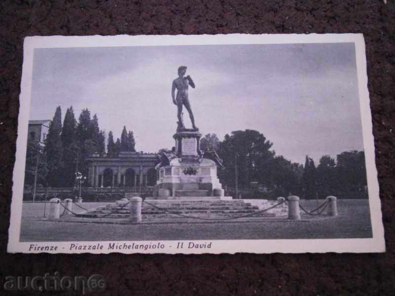 Παλιά καρτ-ποστάλ - FIRENZE Ιταλία - Piazzale Michelangiolo