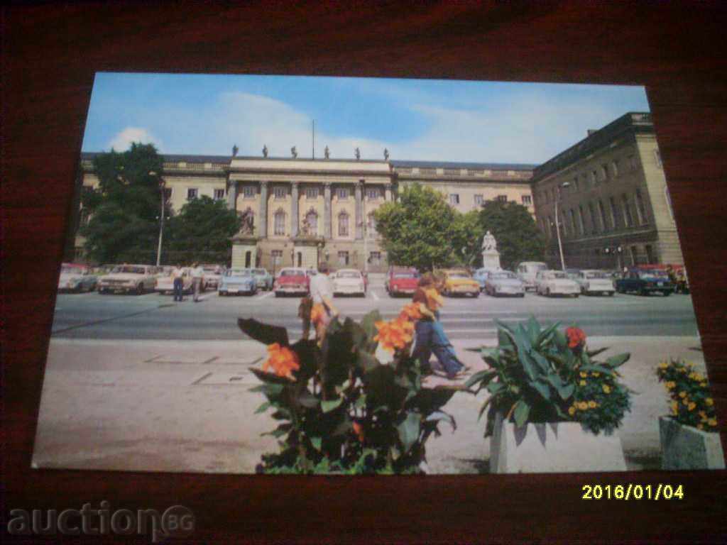 STAR POSTED CARD - BERLIN