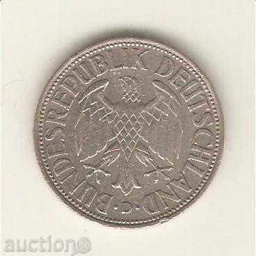 GEF 1 mark 1956 D with price 2.70 BGN | € 1.38