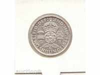 - United Kingdom-2 Shillings-1944-KM# 835-George VI-silver