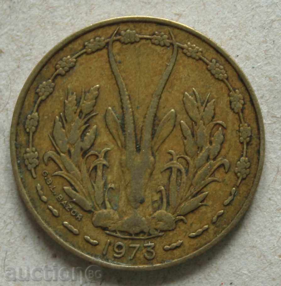 10 франка 1973 Западно Африкански Щати с цена € 0.77 | 1.51 лв. 10 франка 1973 Западно Африкански Щати с цена € 0.77 | 1.51 лв.