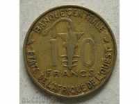 10 франка 1973  Западно Африкански Щати