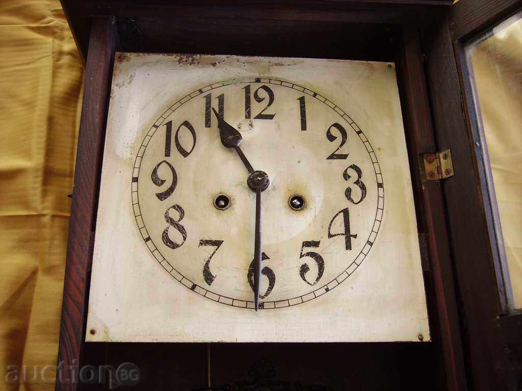 Wall-mounted German clock-big cabinet - 7