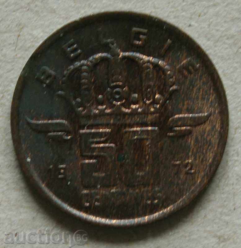50 centime 1972 Belgia - legenda olandeză