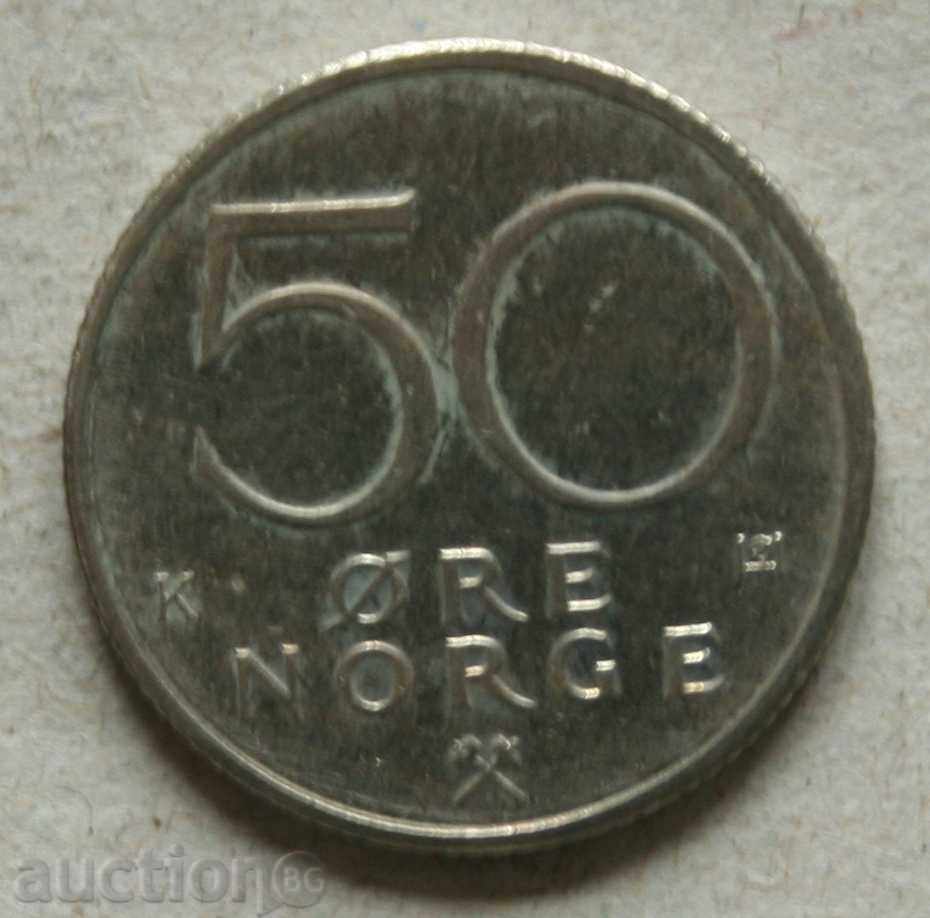 50 оре 1988 Норвегия