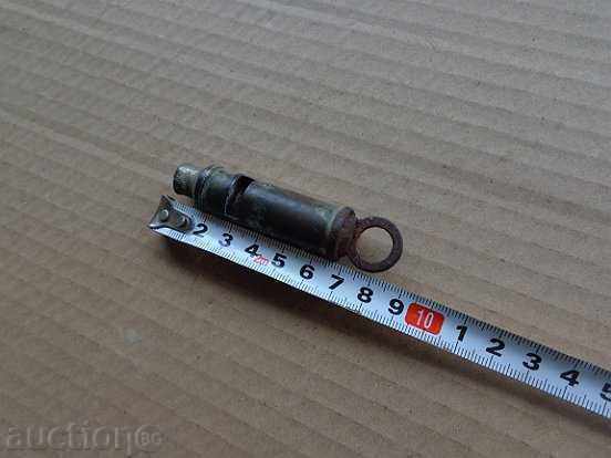 Auction An old metal whistle Auction An old metal whistle