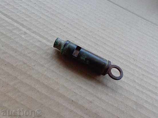 fluier de metal veche - 7 fluier de metal veche - 7