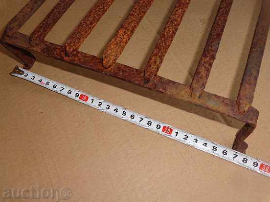 An old metal grill, wrought iron, a barbecue - 5 An old metal grill, wrought iron, a barbecue - 5