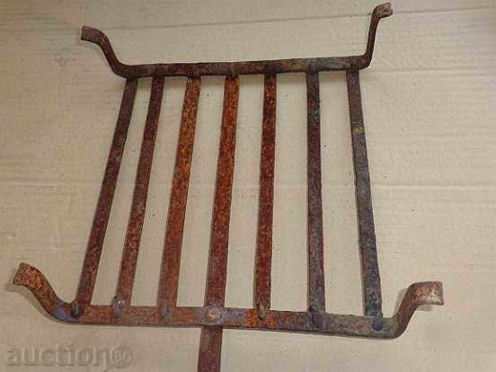 An old metal grill, wrought iron, a barbecue - 6 An old metal grill, wrought iron, a barbecue - 6