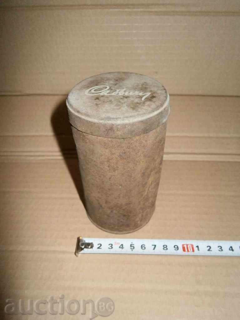 old metal box with price 7.00 BGN | € 3.58 old metal box with price 7.00 BGN | € 3.58