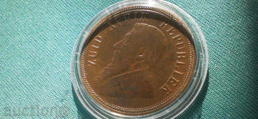 Licitație Africa de Sud 1 penny 1898 ZAR
