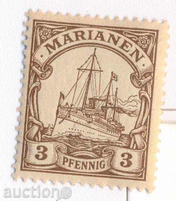 Германски Колонии. Мариански острови. 1901 год.