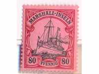 Γερμανικά αποικίες. Νησιά Μάρσαλ. 1901 Nekl.