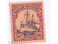 Γερμανικά αποικίες. Νέα Γουινέα. 1900 Nekl.