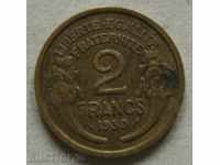 2 франка 1939 Франция