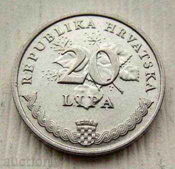 Croația 20 limes-2009/20 Croația Lipa 2009
