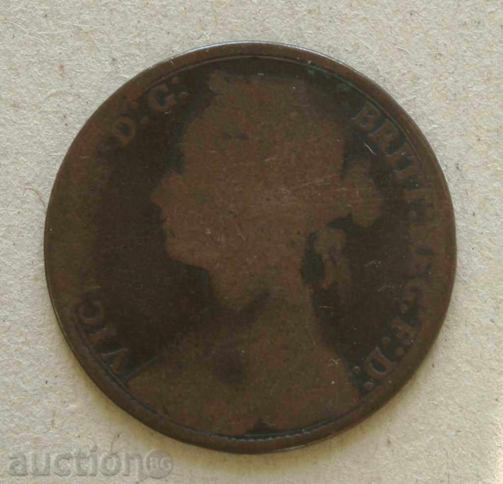 1 bănuț 1879 Marea Britanie - o monedă rară, dar uzată cu preț € 1.02 | 1.99 BGN 1 bănuț 1879 Marea Britanie - o monedă rară, dar uzată cu preț € 1.02 | 1.99 BGN