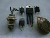 Electronic elements transistors, diodes
