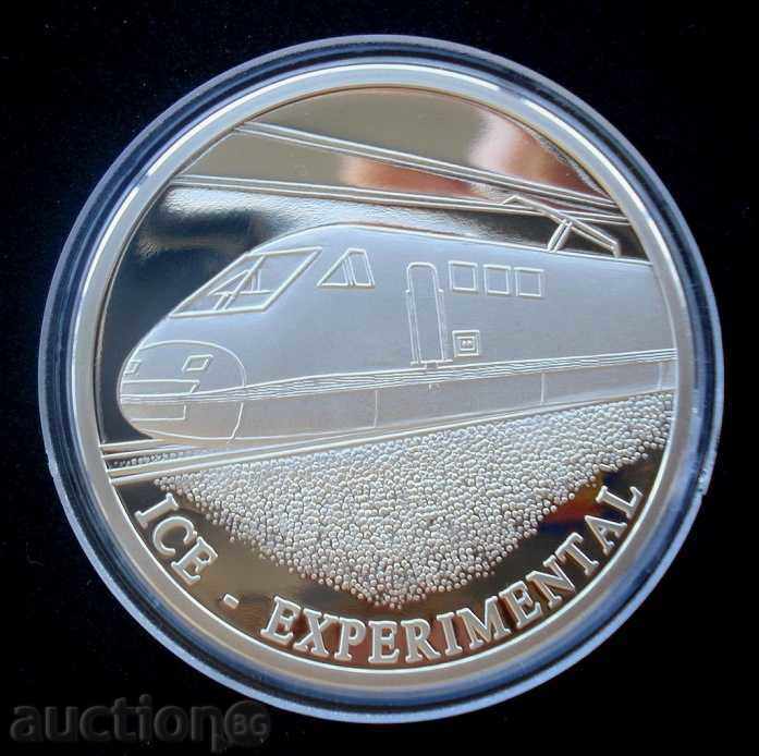 (¯`'•.¸   1 монета-медал 1998 "ICE EXPERIMENTAL"  UNC¸.•'´¯)