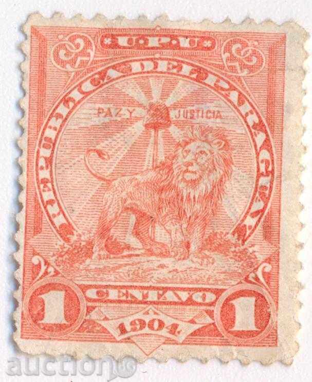 Paraguay 1905. Nekl.