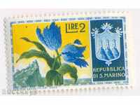San Marino. 1953 flori.