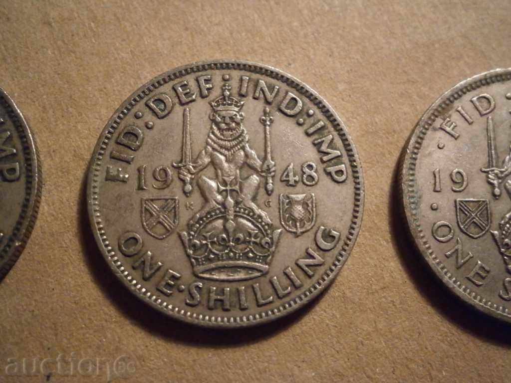 Δημοπρασία Ένα σελίνι 1947 1948 1949 LOT Σίλινγκ ΙΝΔΙΑ Δημοπρασία Ένα σελίνι 1947 1948 1949 LOT Σίλινγκ ΙΝΔΙΑ