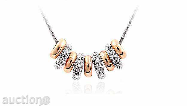Necklace Crystal rings