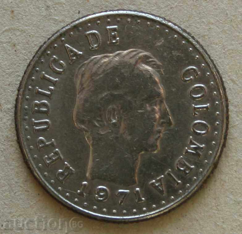 20 tsentavos 1971 Columbia cu preț € 0.61 | 1.19 BGN