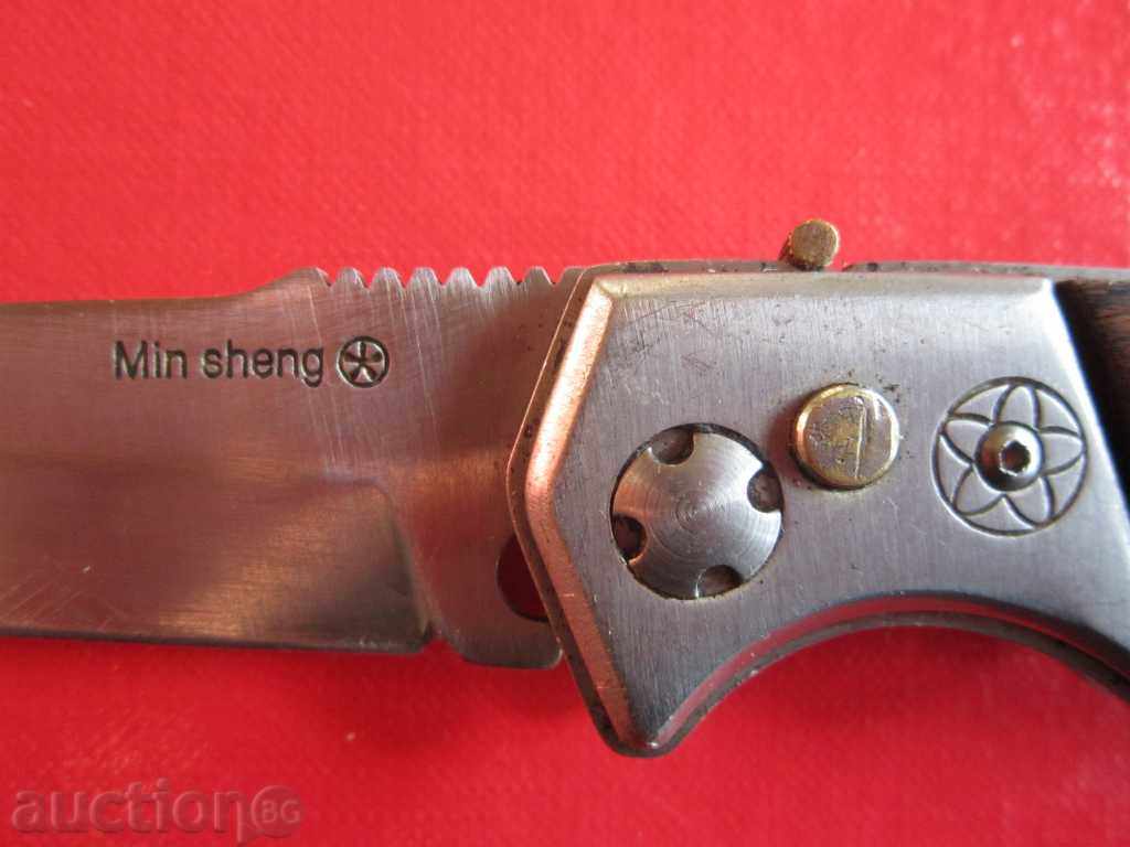 Auction Foldable Knife Knife Marks Minsheng Auction Foldable Knife Knife Marks Minsheng