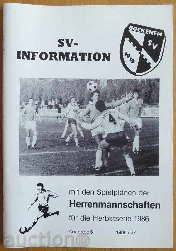 Football brochure