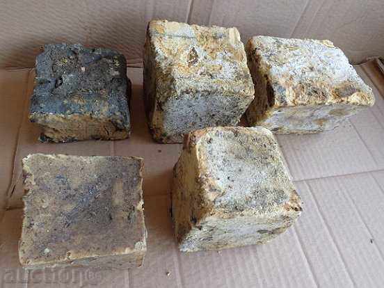 Lot sapun de casa, matrita 5 bucati cu preț 43.00 BGN | € 21.99