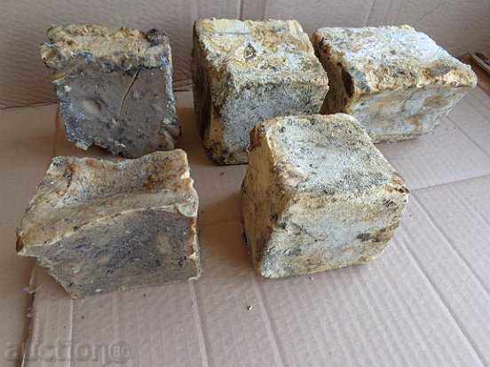 Livrarea Lot sapun de casa, matrita 5 bucati