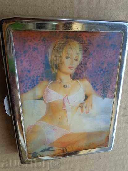 Cigarette box, snuff box with changing babes, erotic cigarette - 5 Cigarette box, snuff box with changing babes, erotic cigarette - 5