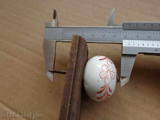 Porcelain balls for a base cabinet, hardware, handles, side tables - 7 Porcelain balls for a base cabinet, hardware, handles, side tables - 7