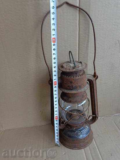 Old German flashlight, lamp, spotlight, early 20th century with price 58.00 BGN | € 29.65