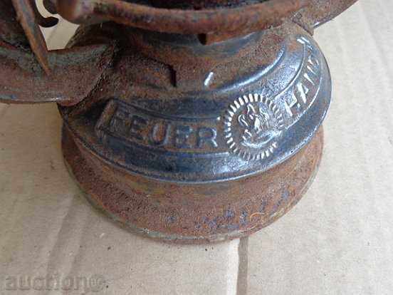 Auction  Old German flashlight, lamp, spotlight, early 20th century