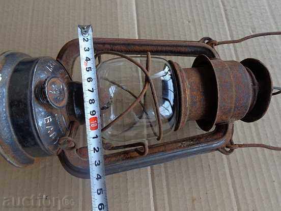 Old German flashlight, lamp, spotlight, early 20th century - 6