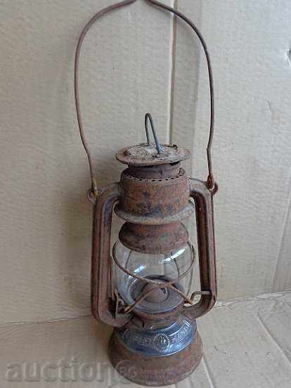 Стар немски фенер, лампа, прожектор, началото на ХХ век