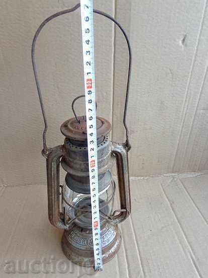 Delivery of Old German flashlight, lamp, spotlight, early 20th century Delivery of Old German flashlight, lamp, spotlight, early 20th century