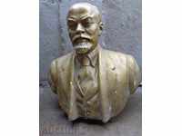 Huge bust of proletarian leader Vladimir Ilic Lenin