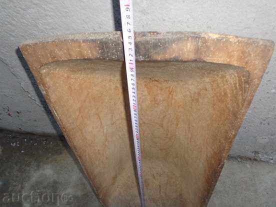 Old wooden bed, wooden, night, basin, chimney with price 99.00 BGN | € 50.62