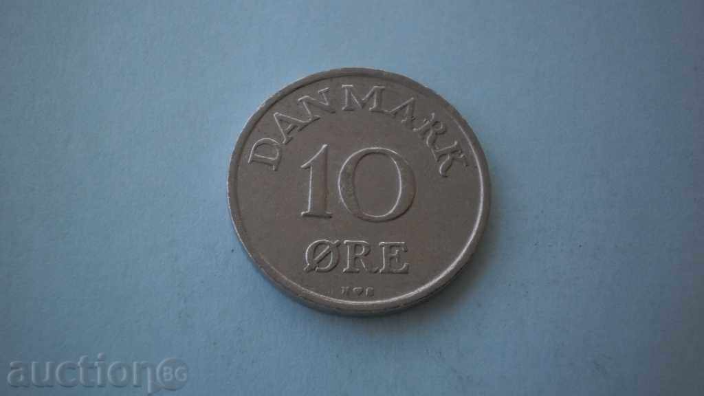 10 Öre 1949   Дания  Рядка Година с цена € 3.07 | 6.00 лв.