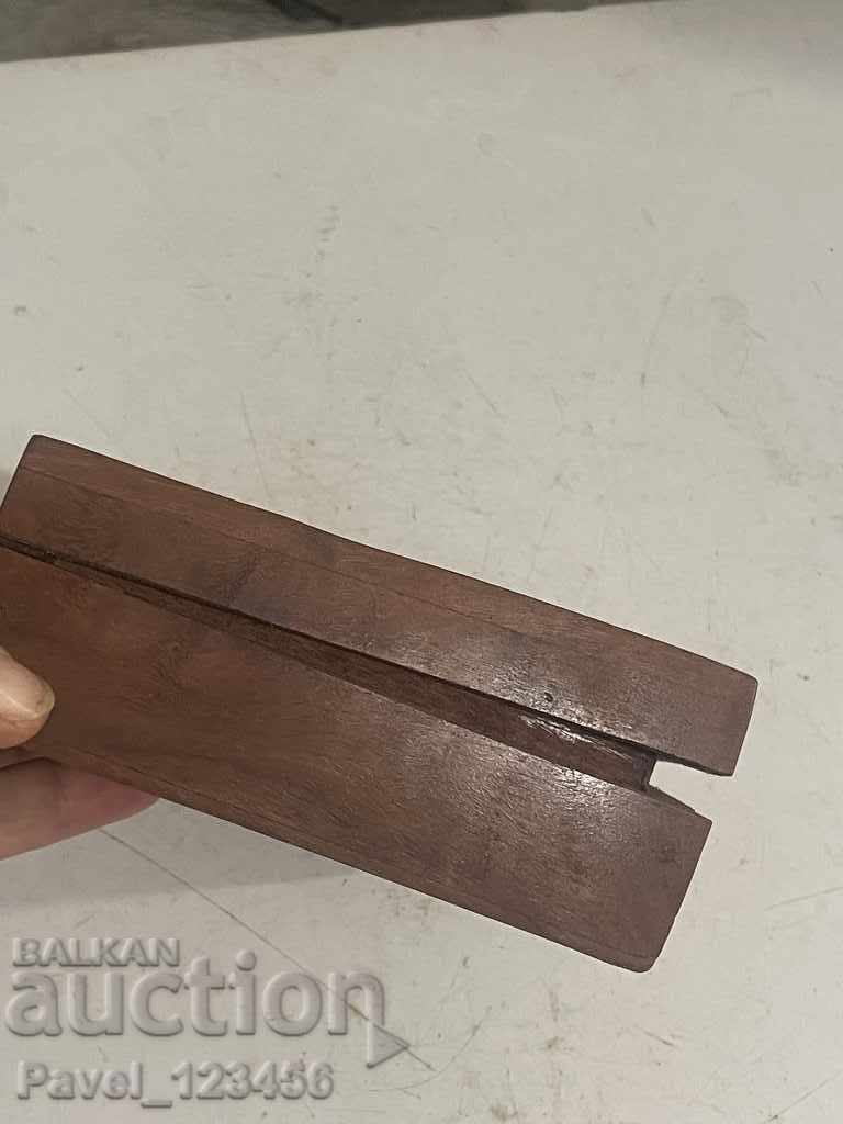 Θήκη καρτών με χάλκινα/μπρούτζινα στοιχεία - 6