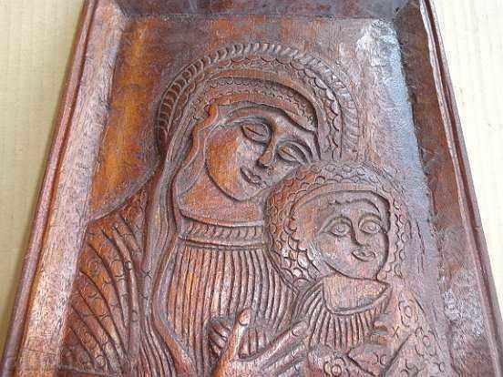 Bas-relief from wood, sculpture, wood-carving, wooden, Virgin Mary - 5 Bas-relief from wood, sculpture, wood-carving, wooden, Virgin Mary - 5