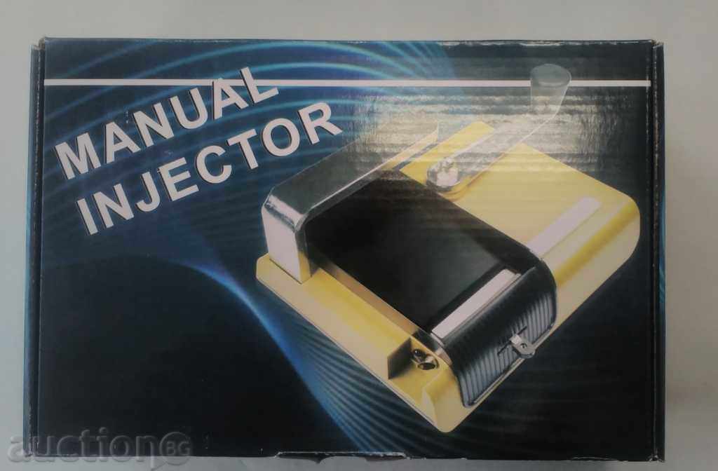 Piston filling machine for cigarettes - manual, lever handle with price 42.50 BGN | € 21.73