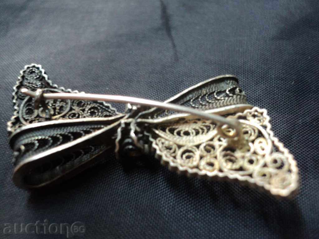 Auction  SILVER BROSHKA-FILIGRAN.