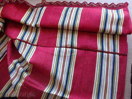 Vintage handwoven chaise lace bridal tablecloth - 5 Vintage handwoven chaise lace bridal tablecloth - 5